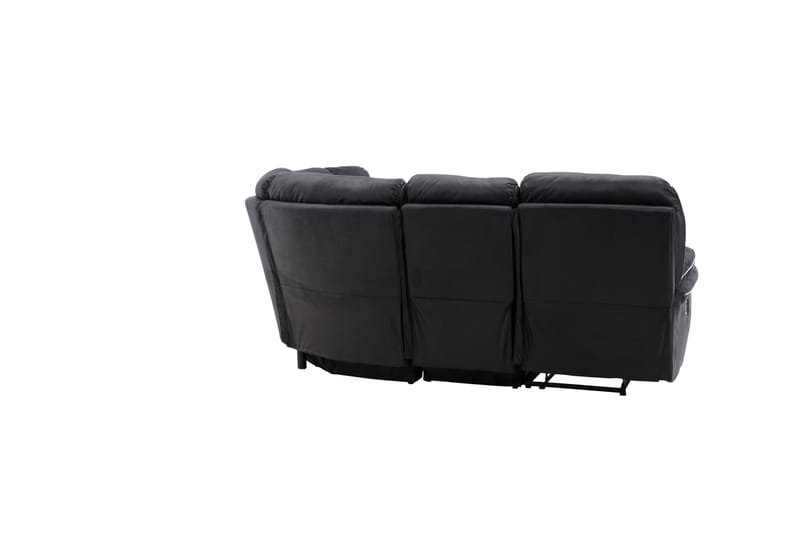 Saranda Reclinersofa - Svart - Møbler - Sofaer - Reclinersofaer - 4 seters kinosofa & reclinersofa