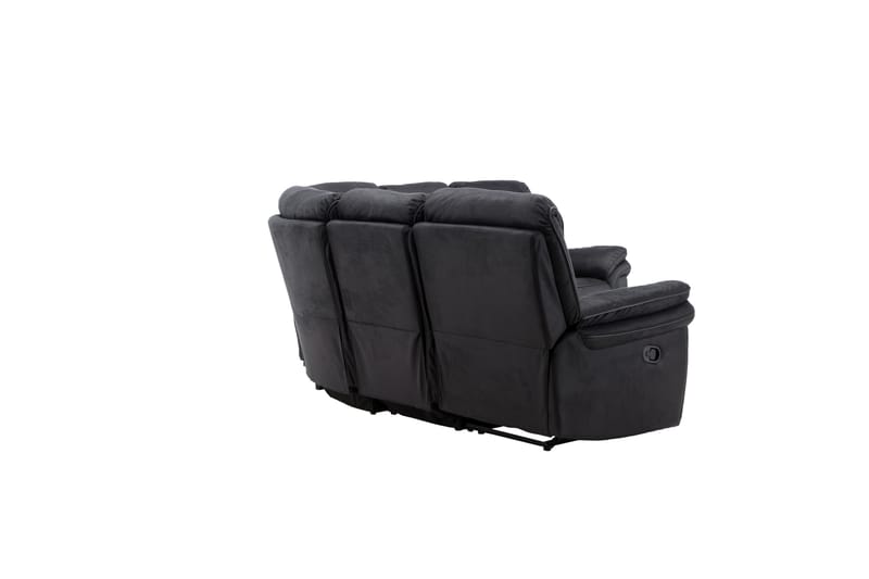 Saranda Reclinersofa - Svart - Møbler - Sofaer - Reclinersofaer - 4 seters kinosofa & reclinersofa