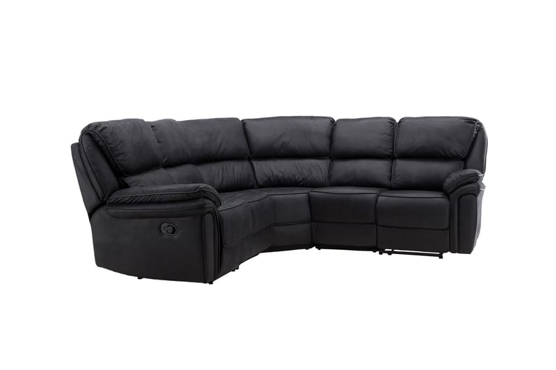 Saranda Reclinersofa - Svart - Møbler - Sofaer - Reclinersofaer - 4 seters kinosofa & reclinersofa