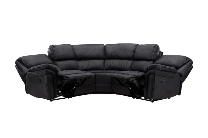 Saranda Reclinersofa - Svart - Møbler - Sofaer - Reclinersofaer - 4 seters kinosofa & reclinersofa