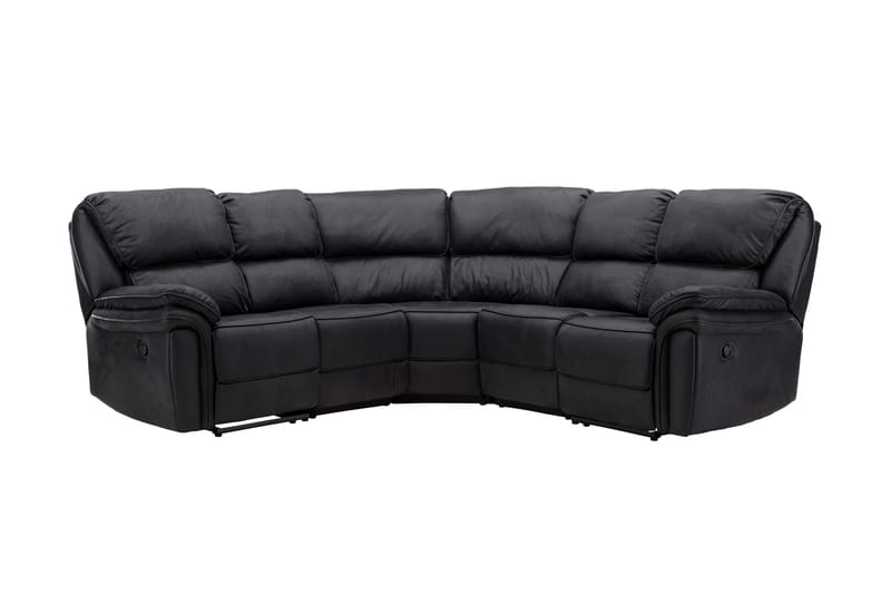 Saranda Reclinersofa - Svart - Møbler - Sofaer - Reclinersofaer - 4 seters kinosofa & reclinersofa