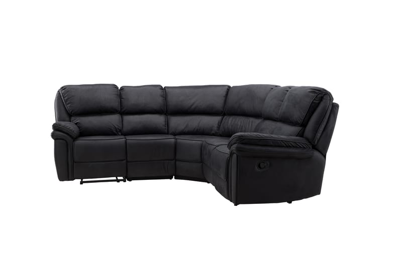 Saranda Reclinersofa - Svart - Møbler - Sofaer - Reclinersofaer - 4 seters kinosofa & reclinersofa