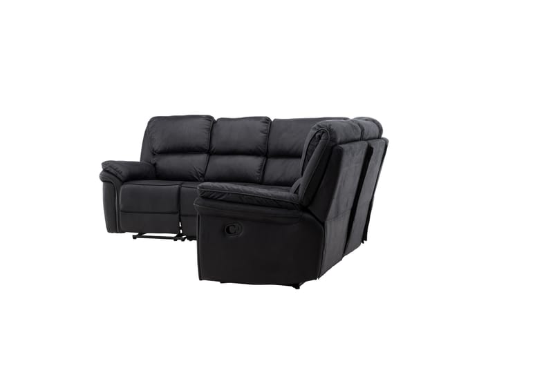 Saranda Reclinersofa - Svart - Møbler - Sofaer - Reclinersofaer - 4 seters kinosofa & reclinersofa