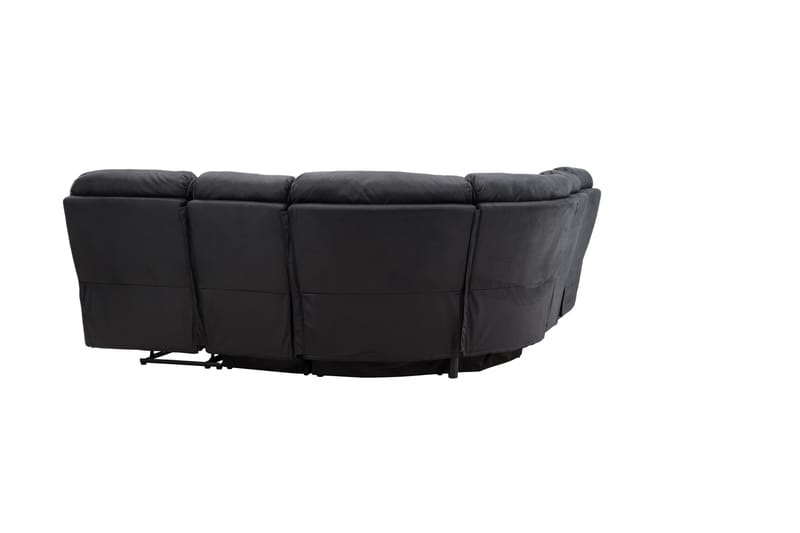 Saranda Reclinersofa - Svart - Møbler - Sofaer - Reclinersofaer - 4 seters kinosofa & reclinersofa