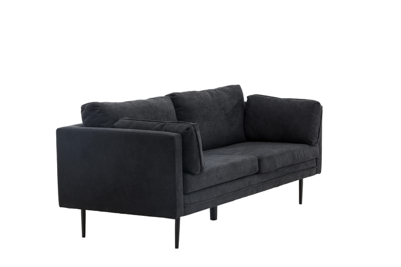 Boom 2-seters Sofa - Svart - Møbler - Sofaer - Sofa 3 seter