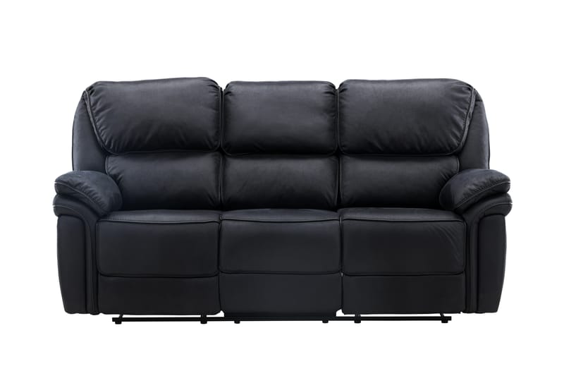 Sandra Reclinersofa - Svart - Møbler - Sofaer - Reclinersofaer - 3 seters kinosofa & reclinersofa