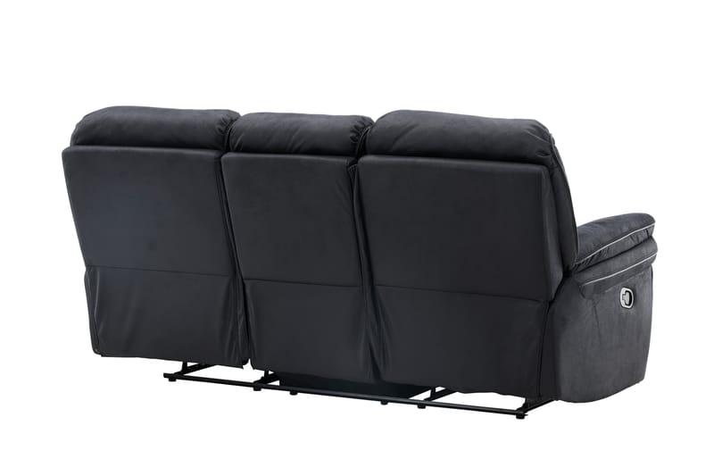 Sandra Reclinersofa - Svart - Møbler - Sofaer - Reclinersofaer - 3 seters kinosofa & reclinersofa