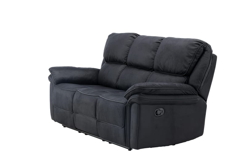 Sandra Reclinersofa - Svart - Møbler - Sofaer - Reclinersofaer - 3 seters kinosofa & reclinersofa