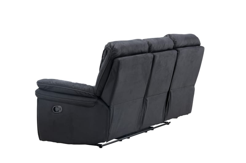 Sandra Reclinersofa - Svart - Møbler - Sofaer - Reclinersofaer - 3 seters kinosofa & reclinersofa