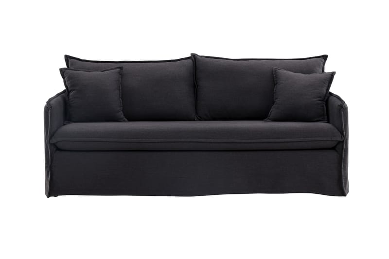 Nova 3-seters Sofa - Svart - Møbler - Sofaer - Sofa 3 seter