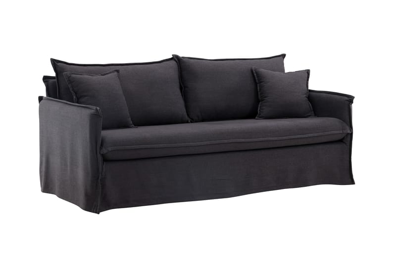 Nova 3-seters Sofa - Svart - Møbler - Sofaer - Sofa 3 seter