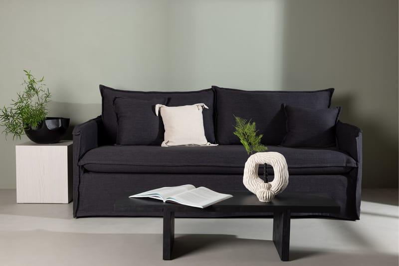 Nova 3-seters Sofa - Svart - Møbler - Sofaer - Sofa 3 seter