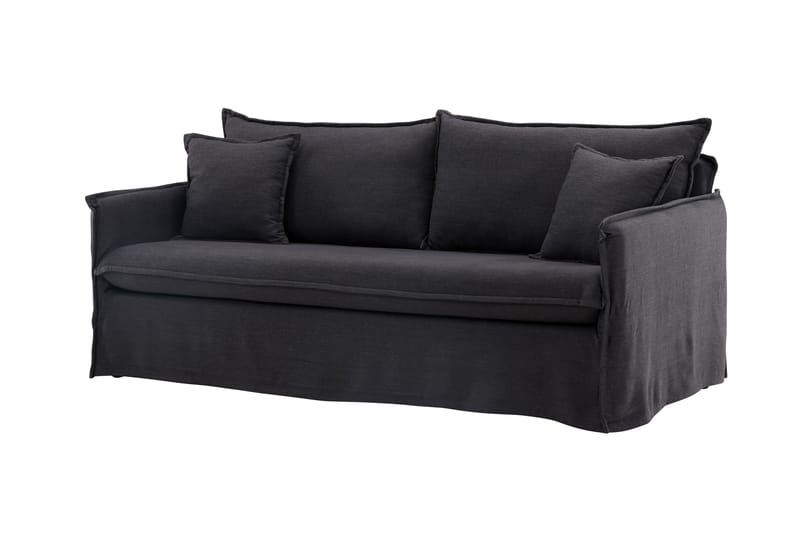 Nova 3-seters Sofa - Svart - Møbler - Sofaer - Sofa 3 seter