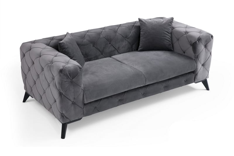 Beachport 2-seters Sofa - Anstrasitt/Svart - Møbler - Sofaer - 2 seter sofa