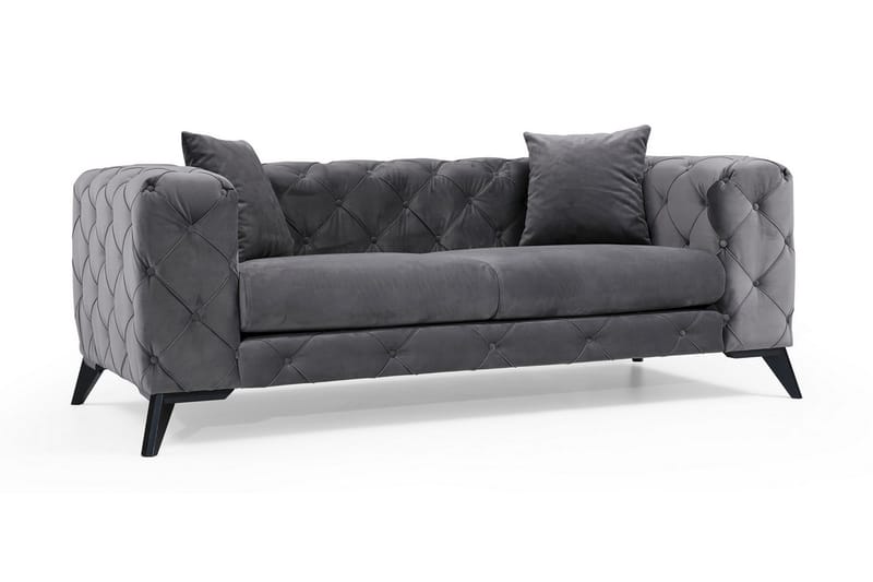 Beachport 2-seters Sofa - Anstrasitt/Svart - Møbler - Sofaer - 2 seter sofa