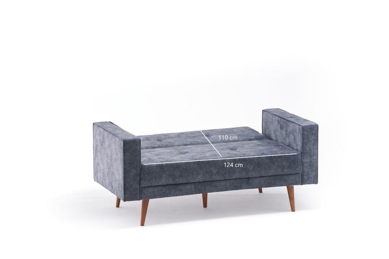 Belgium 2-seters Sofa - Anstrasitt/Natur - Møbler - Sofaer - 2 seter sofa