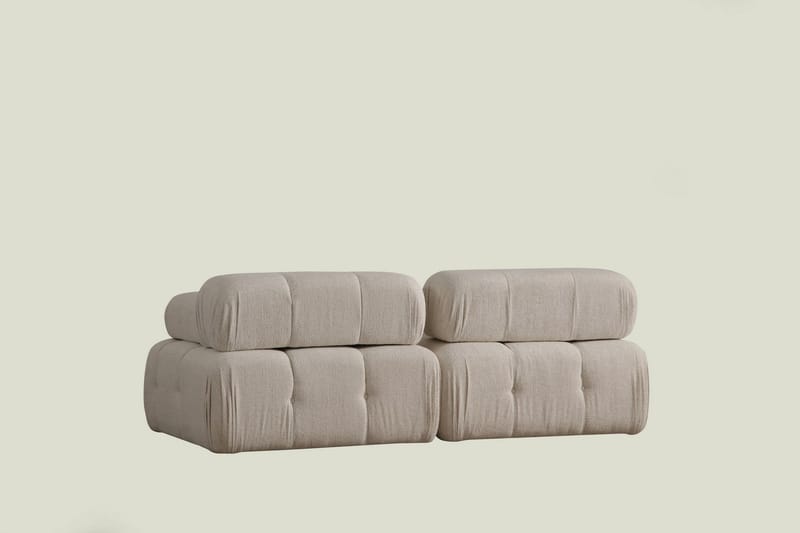 Bengul Boblet Dyp Sofa 2-seters 210 cm bred Sittedybde 85 cm - Krem / Beige / Lys - Møbler - Sofaer - 2 seter sofa