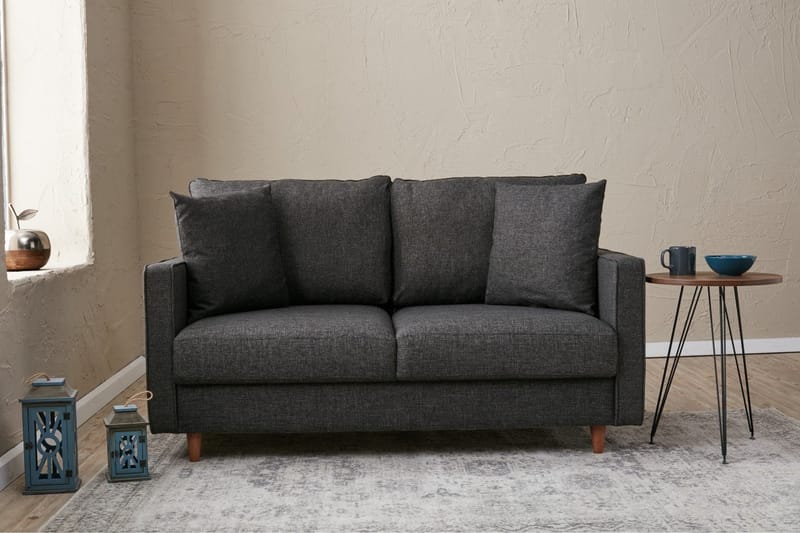 Braneles Sofa 2-seter - Antrasitt - Møbler - Sofaer - 2 seter sofa