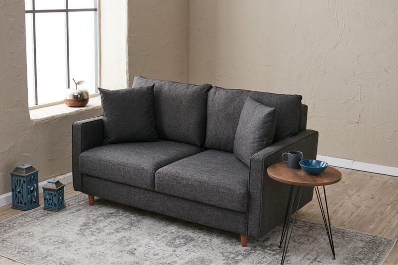 Braneles Sofa 2-seter - Antrasitt - Møbler - Sofaer - 2 seter sofa