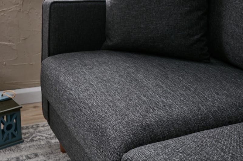 Braneles Sofa 2-seter - Antrasitt - Møbler - Sofaer - 2 seter sofa