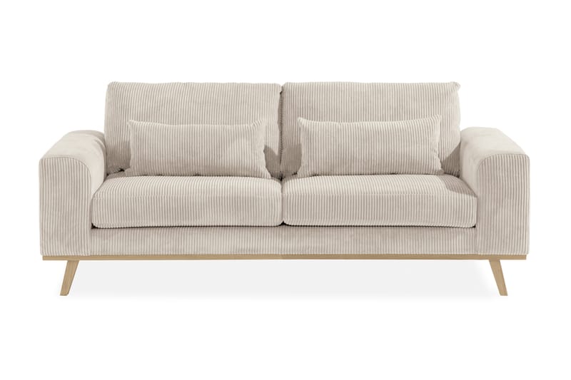 Copenhagen 2-seter Sofa Cordfløyel - Beige - Møbler - Sofaer - 2 seter sofa