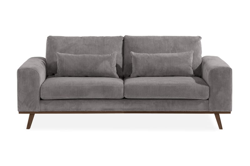 Copenhagen 2-seter Sofa Cordfløyel - Grå - Møbler - Sofaer - 2 seter sofa