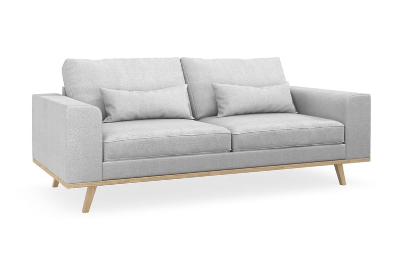 Copenhagen 2-seters Sofa Lin - Lysegrå - Møbler - Sofaer - 2 seter sofa