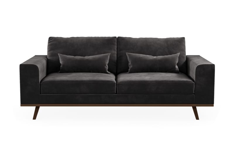 Copenhagen 2-seters Sofa Lin - Mørkegrå - 2 seter sofa