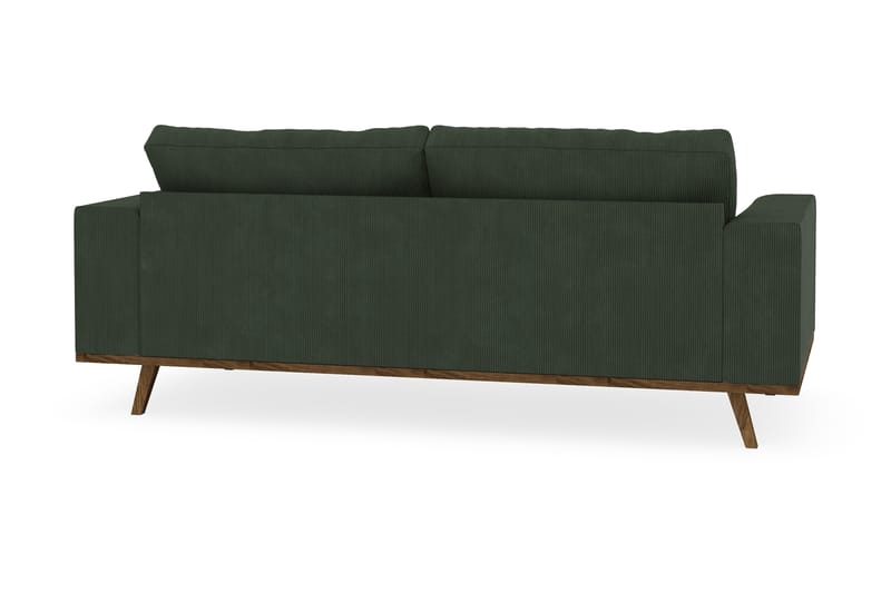 Copenhagen 2-seters Sofa Lin - Skinnsofaer - Fløyel sofaer - Sofa 3 seter - 4 seter sofa - Sofaer - 2 seter sofa