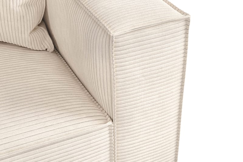 Cubo Høyremodul 120 cm - Beige - 2 seter sofa