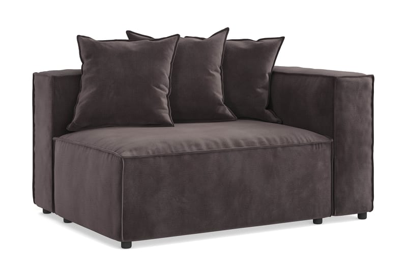 Cubo Høyremodul 120 cm - Grå - Møbler - Sofaer - 2 seter sofa