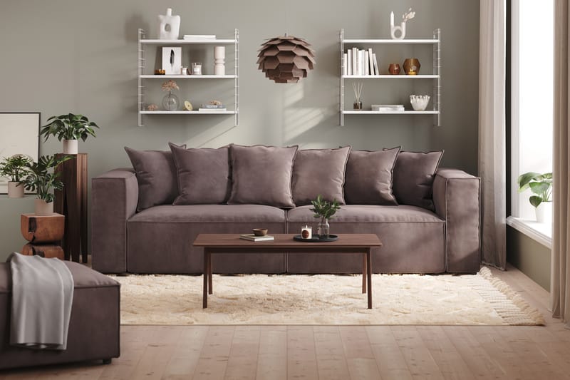 Cubo Høyremodul 120 cm - Grå - Møbler - Sofaer - 2 seter sofa