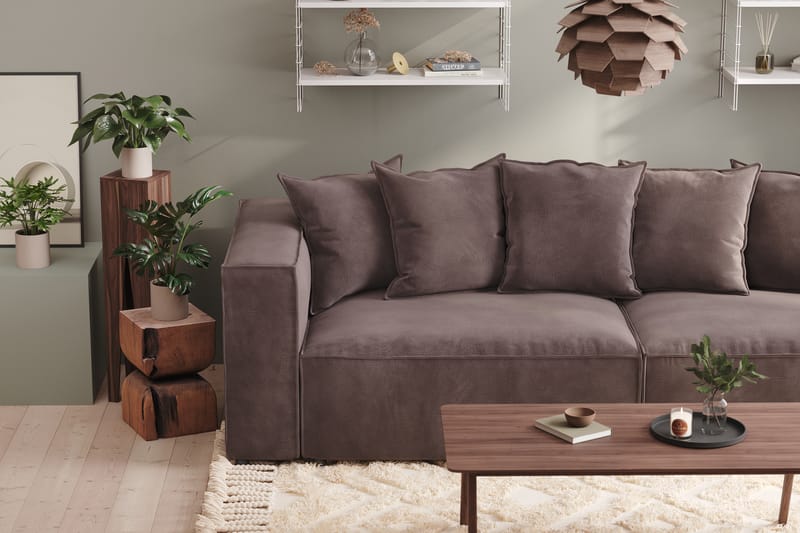 Cubo Høyremodul 120 cm - Grå - Møbler - Sofaer - 2 seter sofa