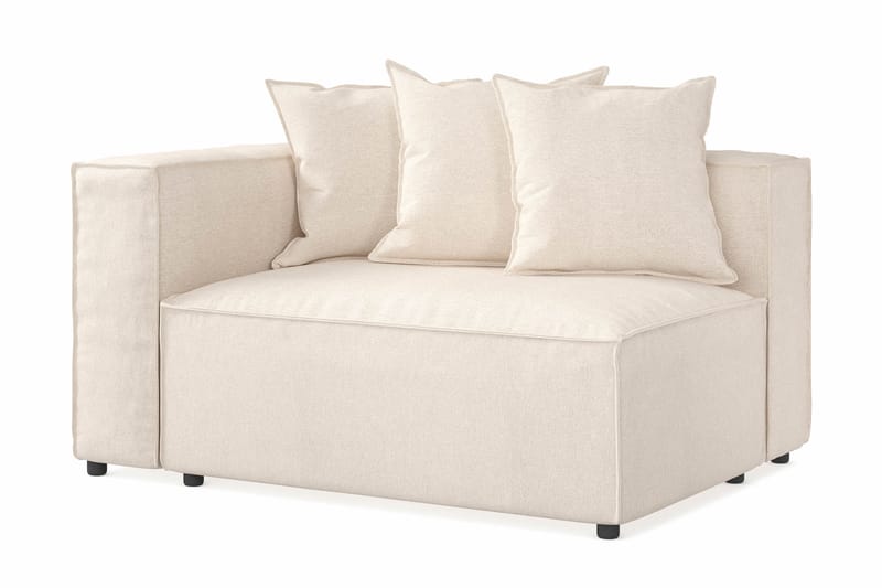 Cubo Venstremodul 120 cm - Beige - Møbler - Sofaer - 2 seter sofa