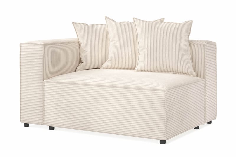 Cubo Venstremodul 120 cm - Beige - Møbler - Sofaer - 2 seter sofa