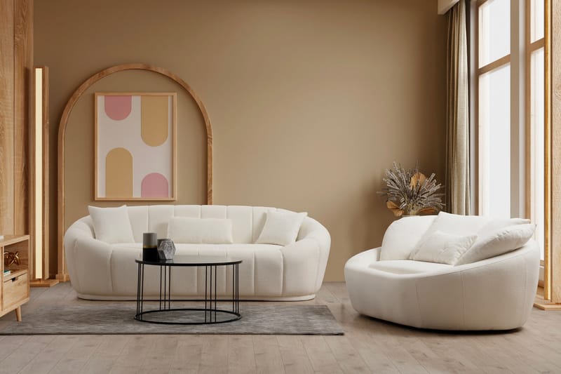 Dara Sofa 2-seter - Beige - Møbler - Sofaer - 2 seter sofa