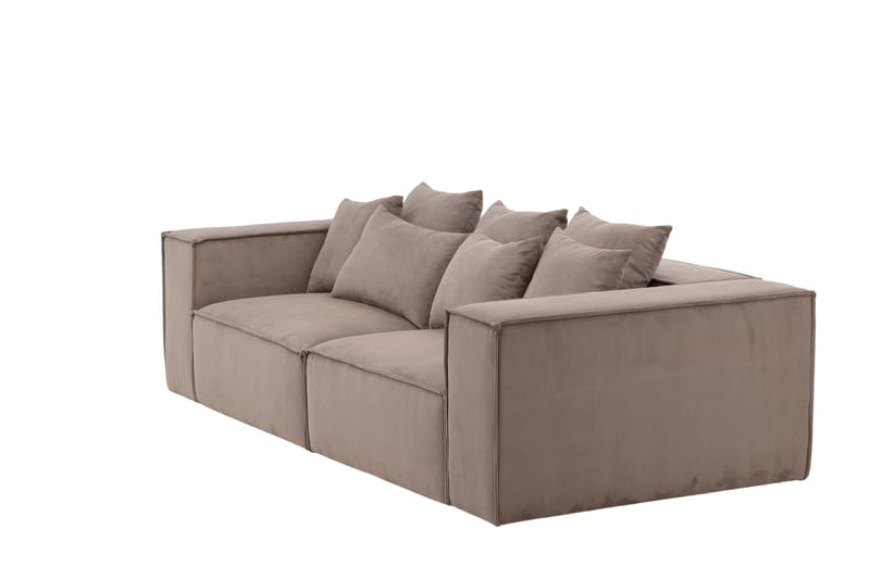 Gillholmen Sofa 2-seter - Svart/Brun - Møbler - Sofaer - 2 seter sofa