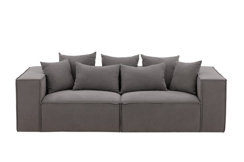 Gillholmen Sofa 2-seter Svart/Grå - Vind - Møbler - Sofaer - 2 seter sofa