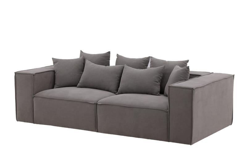 Gillholmen Sofa 2-seter - Svart/Grå - Møbler - Sofaer - 2 seter sofa