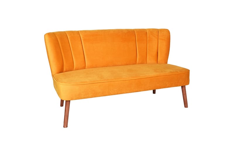 Indumati Sofa 2-seter - Oransje - Møbler - Sofaer - 2 seter sofa