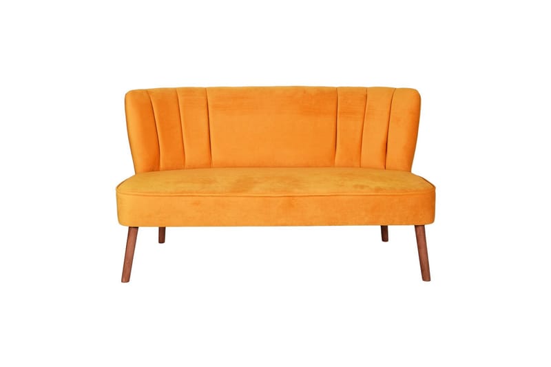 Indumati Sofa 2-seter - Oransje - Møbler - Sofaer - 2 seter sofa