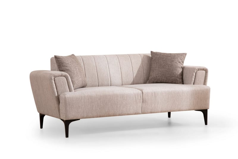 Lilesville 3-seter Sofa - Beige - Møbler - Sofaer - 2 seter sofa