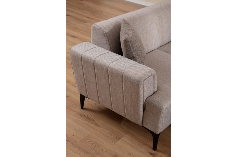 Lilesville 3-seter Sofa - Beige - Møbler - Sofaer - 2 seter sofa