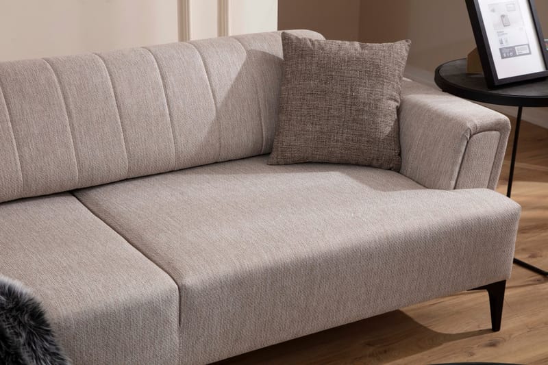 Lilesville 3-seter Sofa - Beige - Møbler - Sofaer - 2 seter sofa