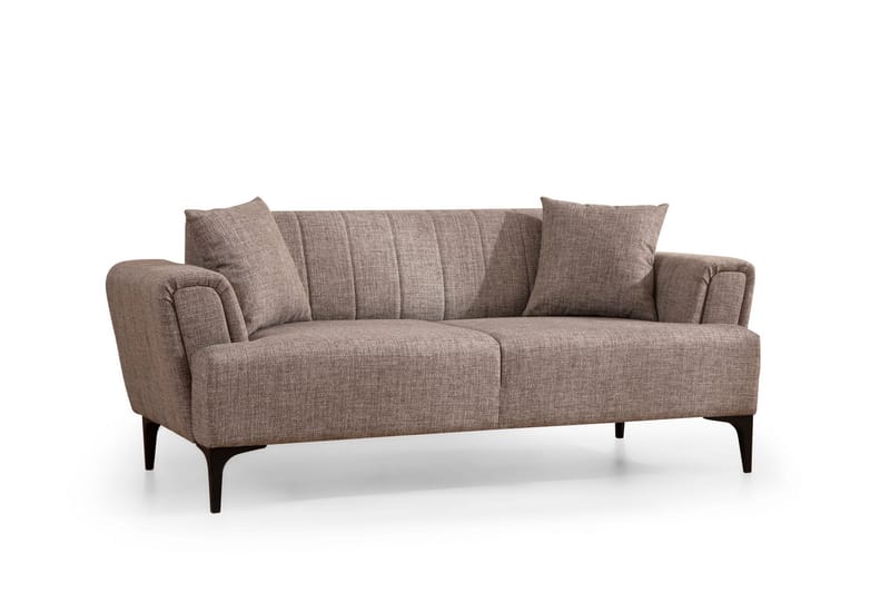 Lilesville 3-seter Sofa - Lysebrun - 2 seter sofa