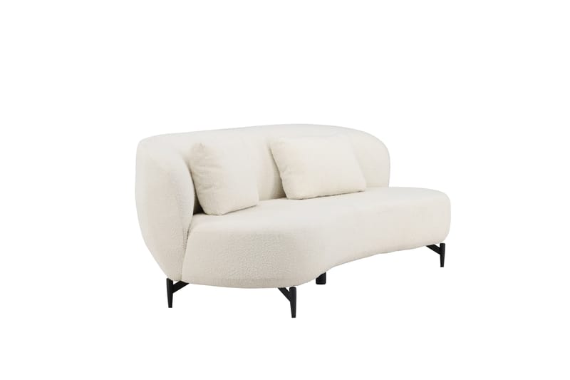 Luna Sofa 2-seter Hvit - Venture Home - Møbler - Sofaer - 2 seter sofa