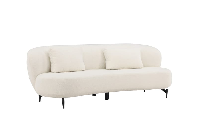 Luna Sofa 2-seter Hvit - Venture Home - Møbler - Sofaer - 2 seter sofa