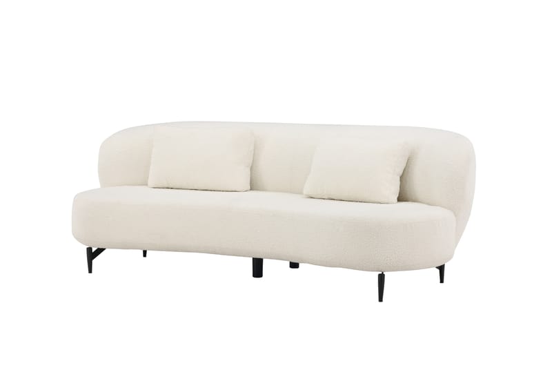 Luna Sofa 2-seter Hvit - Venture Home - Møbler - Sofaer - 2 seter sofa