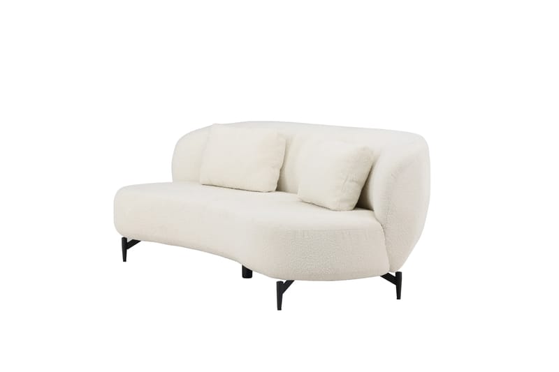 Luna Sofa 2-seter Hvit - Venture Home - Møbler - Sofaer - 2 seter sofa