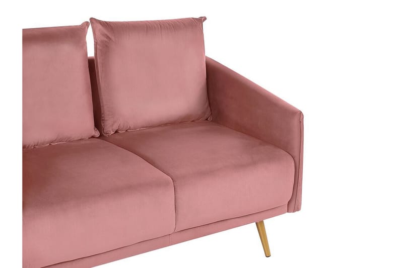 Maurana 2-seters Sofa - Fløyel/Rosa - Møbler - Sofaer - 2 seter sofa